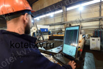 Отопительный котел КВД 0.3 на дровах изготовление